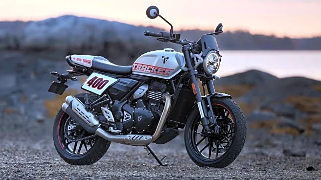 Triumph Tracker 400 debuts with retro styling and modern tech