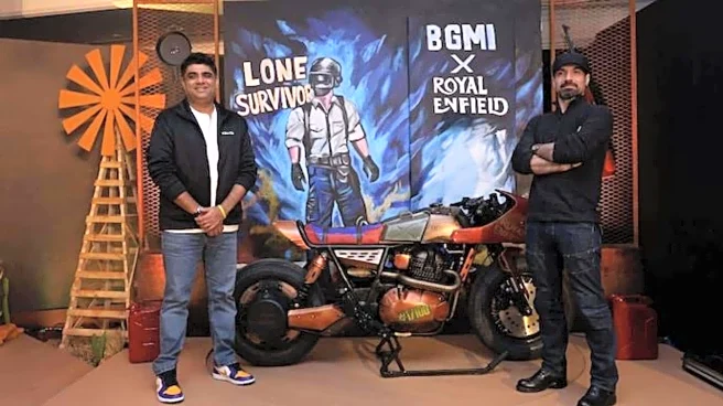 You can now ride Royal Enfield bikes in BGMI