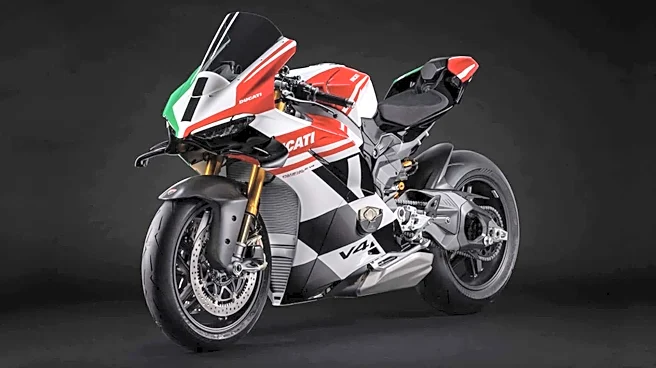 Ducati Panigale V4 Tricolore goes official in India at ₹77L