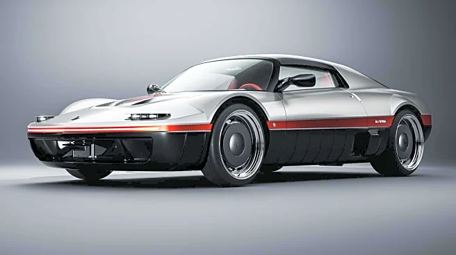 This limited-run retro sports car flaunts pop-up headlights