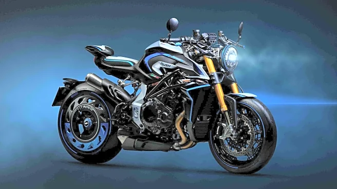 MV Agusta's limited-run Rush Titanio is a 1,000cc monster