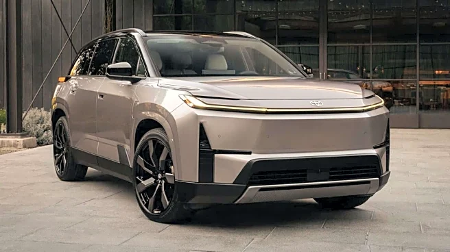 Toyota unveils its first three-row electric SUV
