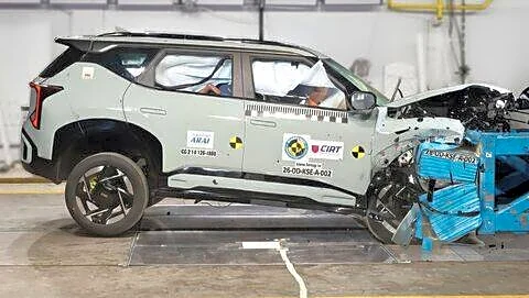 Kia Seltos earns 5-star Bharat NCAP rating for occupant safety