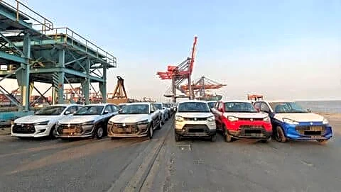Maruti Suzuki exports over 447,000 vehicles in FY2025-26 up 34%