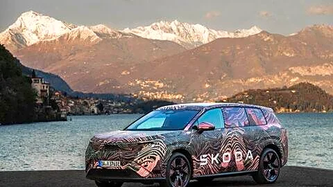 Skoda unveils Peaq flagship 7 seat high tech electric SUV