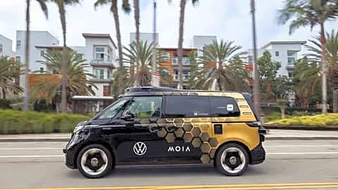 Uber, MOIA America begin self-driving van tests in Los Angeles