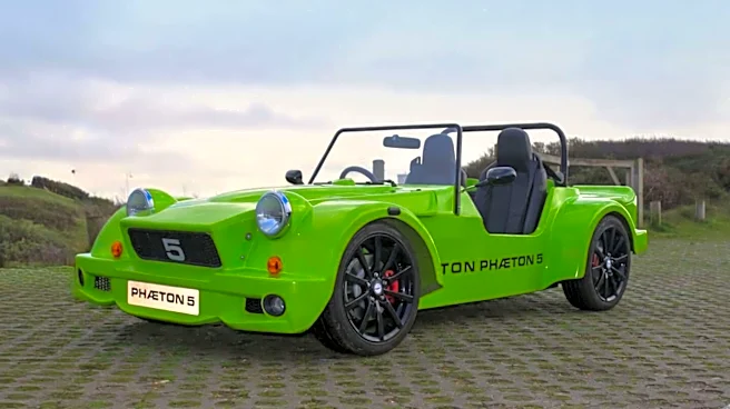 This stylish roadster looks like a toy brought to life