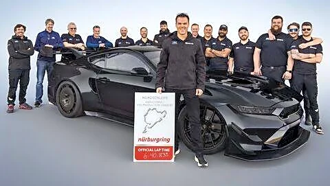Ford Mustang GTD Competition sets new 6:40.835 Nurburgring lap