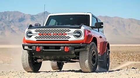 Ford recalls nearly 5,000 Bronco SUVs over transmission misalignment risk