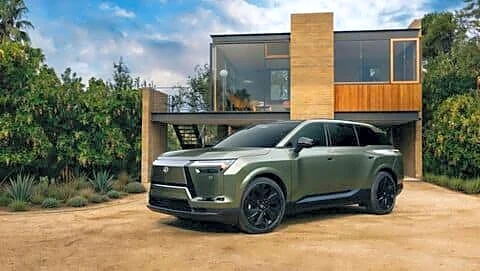 Lexus unveils 1st all-electric 2027 TZ 3-row SUV arriving 2026