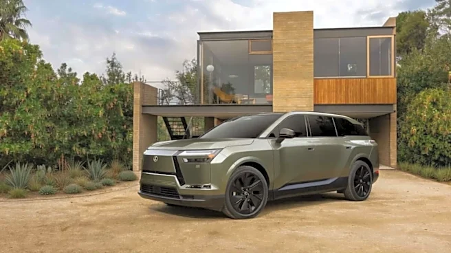 Lexus's first 3-row EV debuts with 480km range