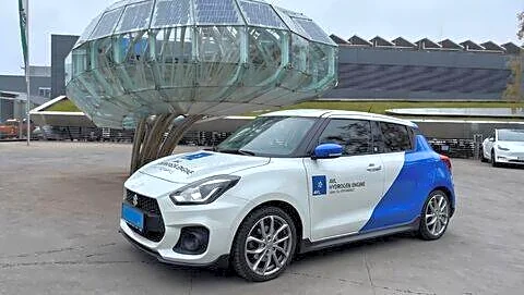 Suzuki shows hydrogen powered Swift prototype at Vienna Motor Symposium