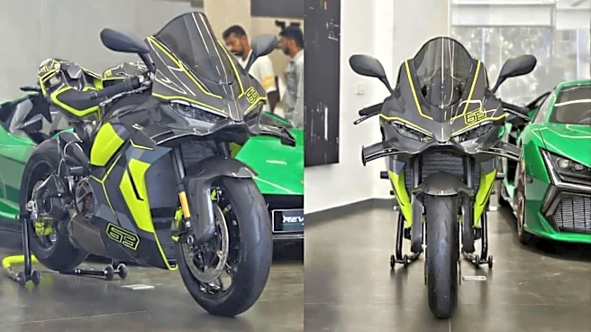 Ducati's sole Panigale V4 Lamborghini bike for India has arrived