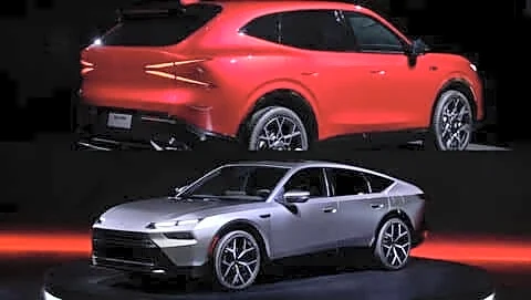 Honda signals shift from all electric to hybrid, unveils prototypes