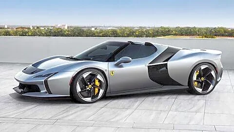 Ferrari unveils HC25 1-off at Austin, F8-based last V8 spider