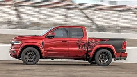 Ram's Rumble Bee truck removes stop-start to prioritize V-8 power