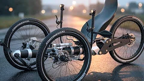 Ahmad Omari unveils Allroadracer TriX recumbent e-trike with telescoping body