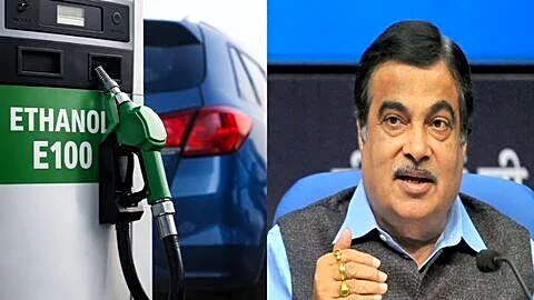 Nitin Gadkari approves 100% ethanol vehicle fuel in India