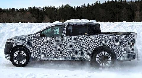 Ford previews compact electric pickup for 2027 via hidden site