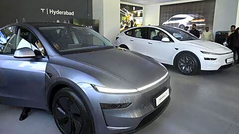 Tesla opens Hyderabad Experience Center, showcases 6-seater Model Y L