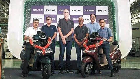 TVS Motor's Hosur plant produces 1 millionth iQube electric scooter