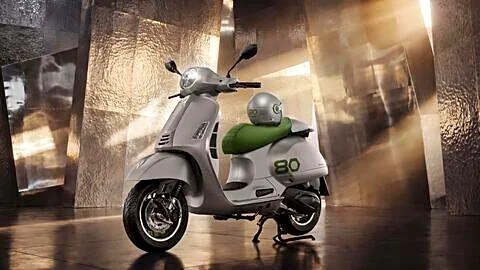 Vespa marks 80th anniversary with 'Edizione Ottantesimo' limited to 1,946