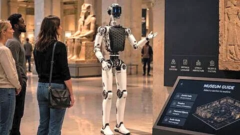 Faraday Future unveils futurist humanoid plus 5 other robots