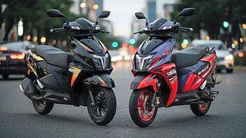 TVS NTORQ 125 Disc and Race Edition get festive colors