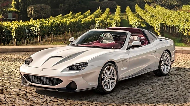 Touring Superleggera Veloce12 Aperta is a limited-run open-top supercar