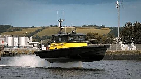 Artemis Technologies unveils world's 1st fully electric hydrofoil pilot boat