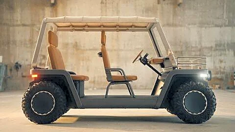 Amble One street-legal electric buggy seats 4 for short trips
