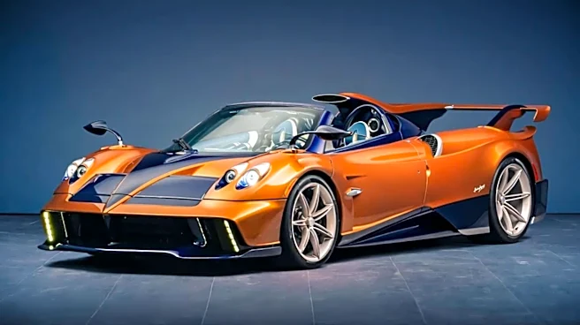 Pagani's 1-of-3 Huayra 70 Derecho hypercar arrives with manual transmission