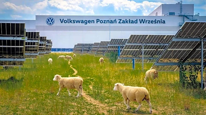 Why Volkswagen brought 100 sheep to its solar-powered factory