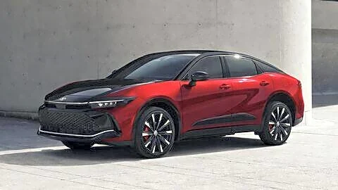 Toyota reveals 2027 Crown with 5th gen hybrid, 40 mpg