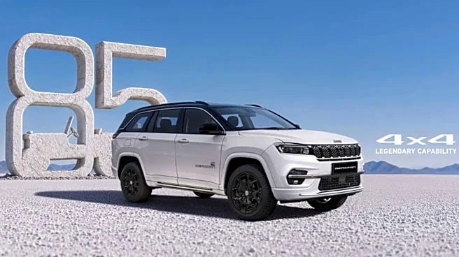 Jeep Meridian 85th Anniversary Edition debuts in India at ₹36L