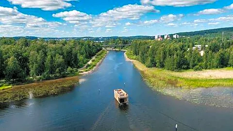 Yamaha and Central Finland Mobility Foundation create hydrogen sauna boat