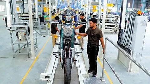 Royal Enfield to raise capacity to 24.5L bikes by FY30