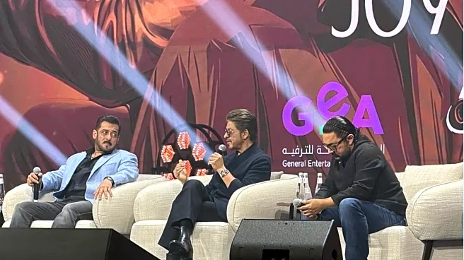 'It'll be a dream': SRK teases film with Salman, Aamir