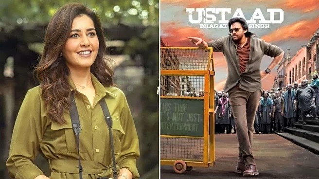 What drew Raashii Khanna to Pawan Kalyan's 'Ustaad Bhagat Singh'