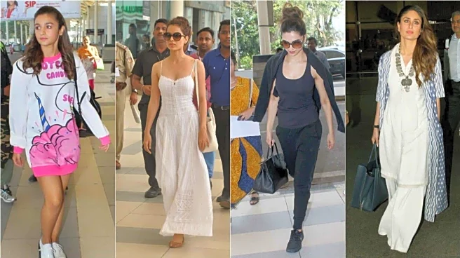 Do celebs serve airport looks with no flights to catch?