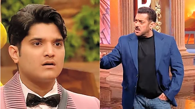 'Bigg Boss 19': Salman slams Mridul for twisting Tanya's words