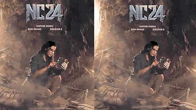 'NC24': Meenakshi Chaudhary plays poised explorer in Naga Chaitanya starrer