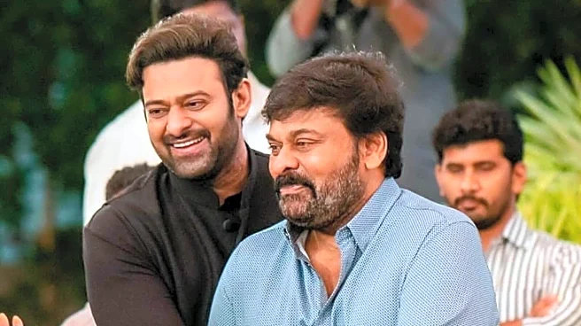 Chiranjeevi to join Prabhas in 'Spirit'? Director clarifies the rumors