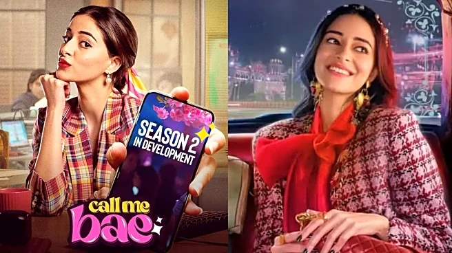Ananya Panday begins shooting for 'Call Me Bae' Season 2