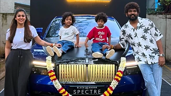 Vignesh Shivan gifts wife Nayanthara Rolls-Royce Spectre for her birthday