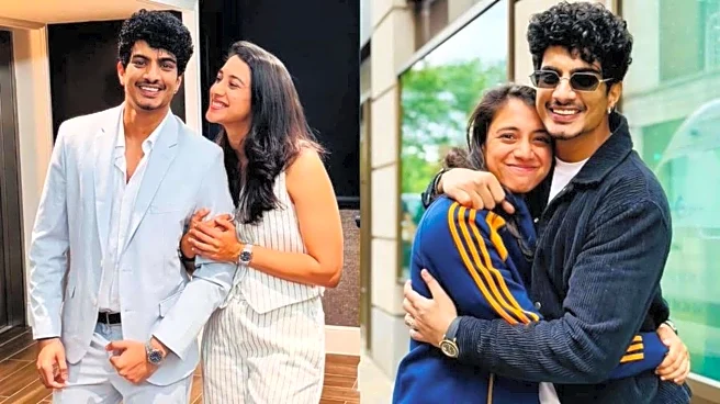 Flowers, dancing, vows! Palash proposes to Smriti at DY Patil