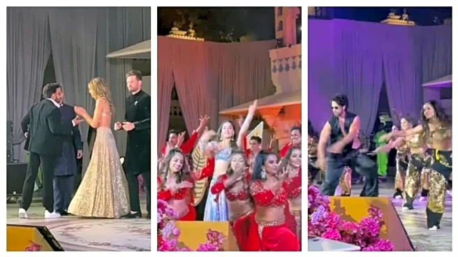 Netra-Vamsi wedding: Ranveer Singh, Janhvi Kapoor set stage on fire