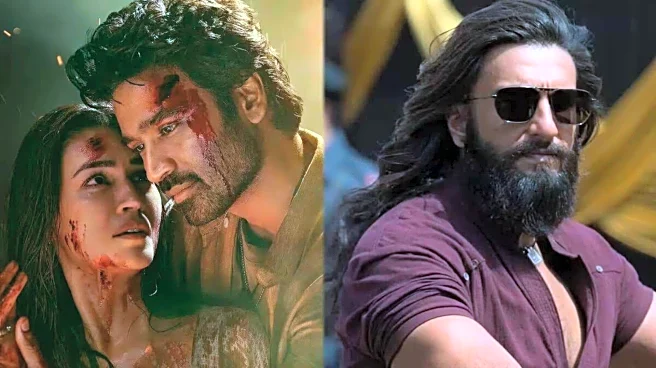 'Tere Ishk Mein' terms may affect 'Dhurandhar' show count