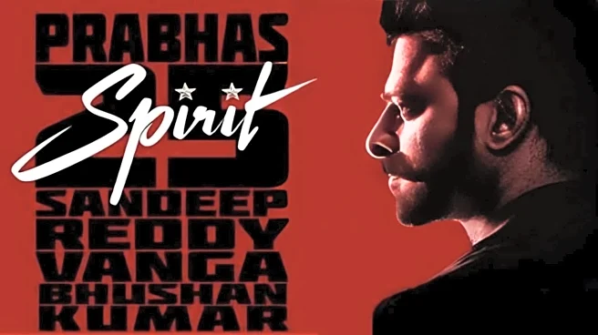 Prabhas-Vanga's 'Spirit' locks OTT deal for whopping ₹160cr