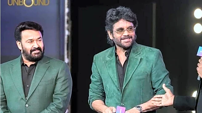 Nagarjuna honors Mohanlal; JioHotstar announces ₹4,000cr investment in South